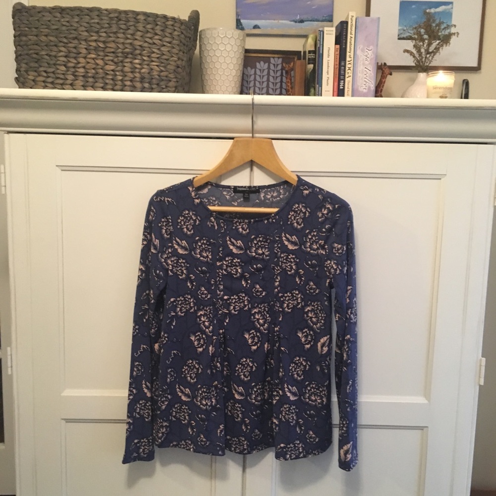 NWOT Banana Republic Floral print blouse XS